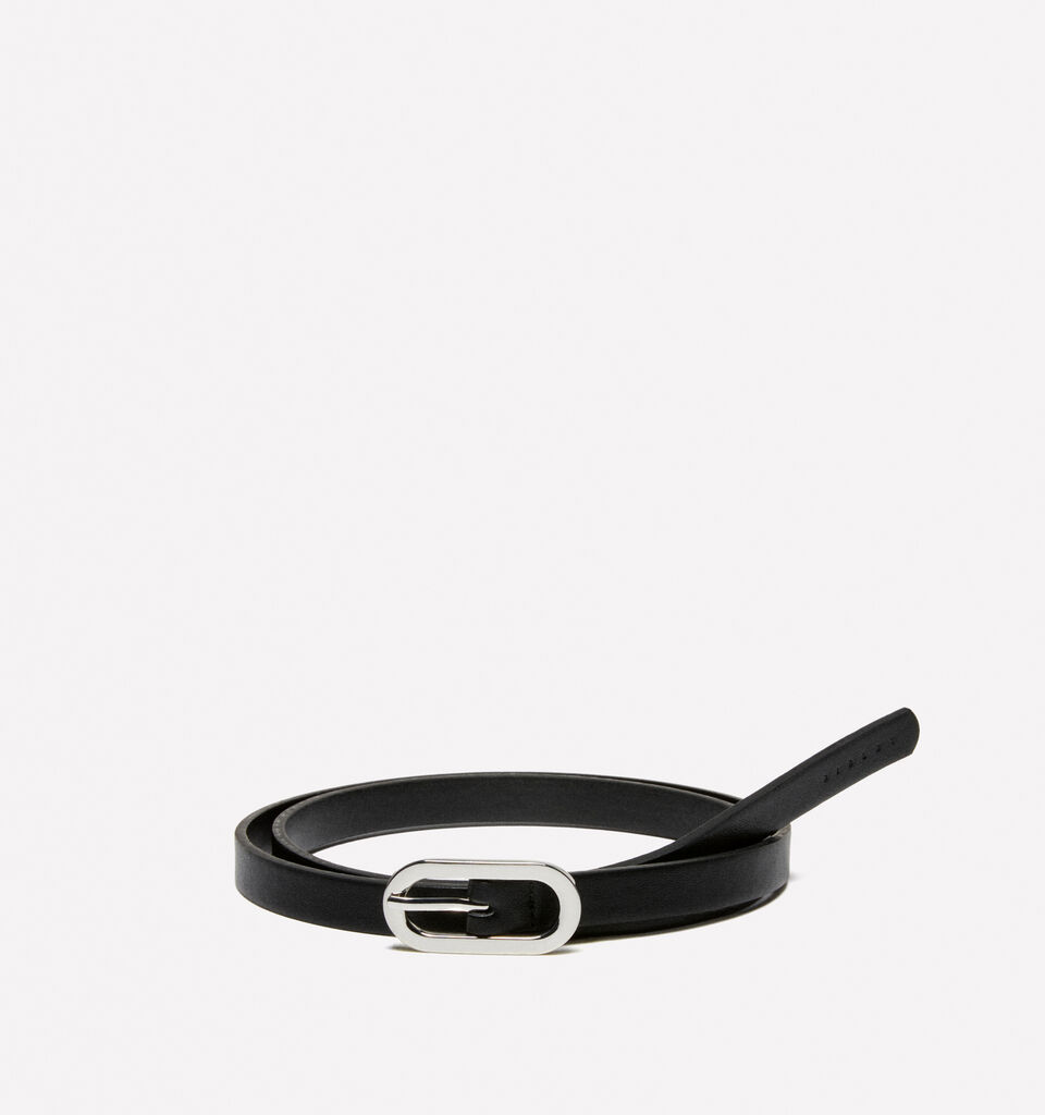 Ceinture fine noire - ceintures pour femme - Noir | Sisley image number 1